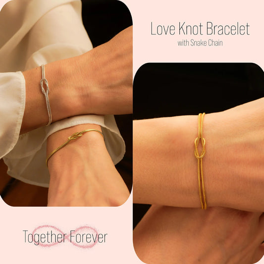 Infinity Love Knot Bracelet - The Charms Magic