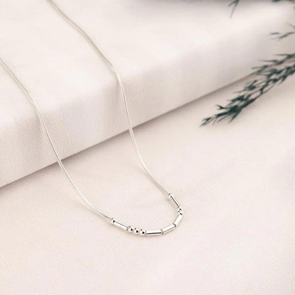 Morse Code Name Necklace - The Charms Magic