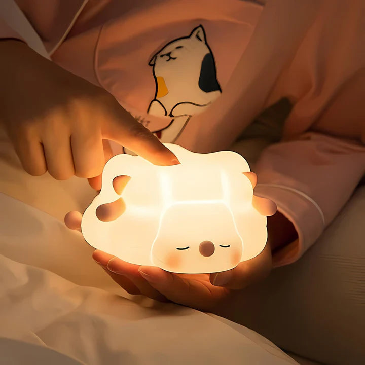 Sleeping Sheep Silicone Night Light - The Charms Magic