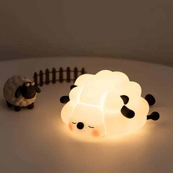 Sleeping Sheep Silicone Night Light - The Charms Magic