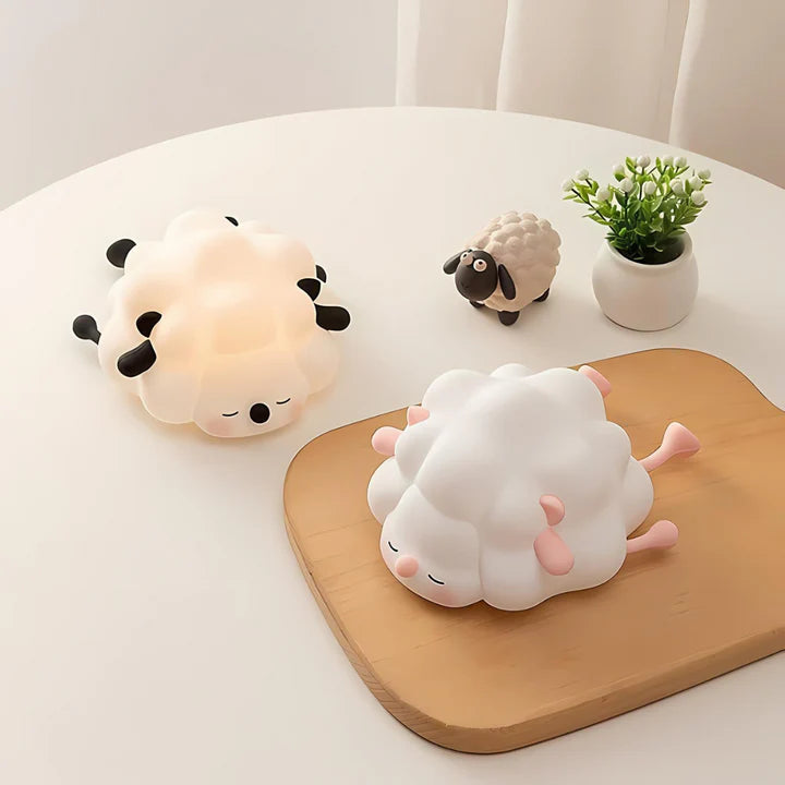 Sleeping Sheep Silicone Night Light - The Charms Magic
