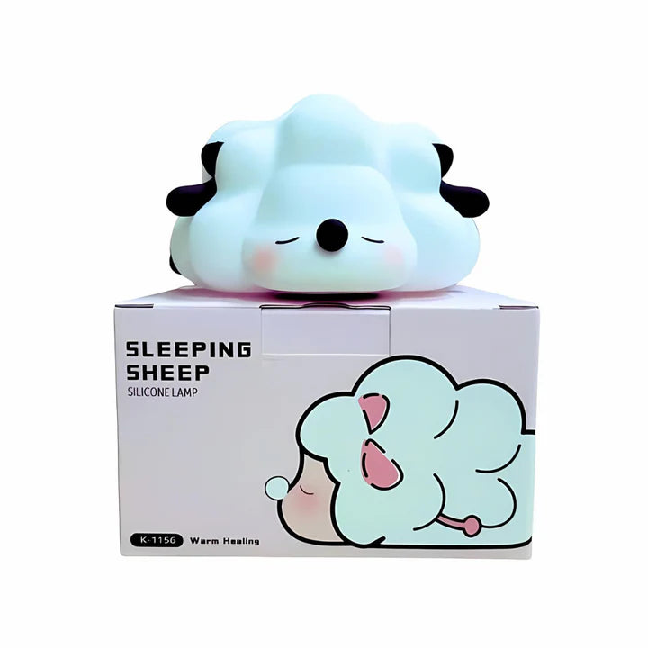 Sleeping Sheep Silicone Night Light - The Charms Magic