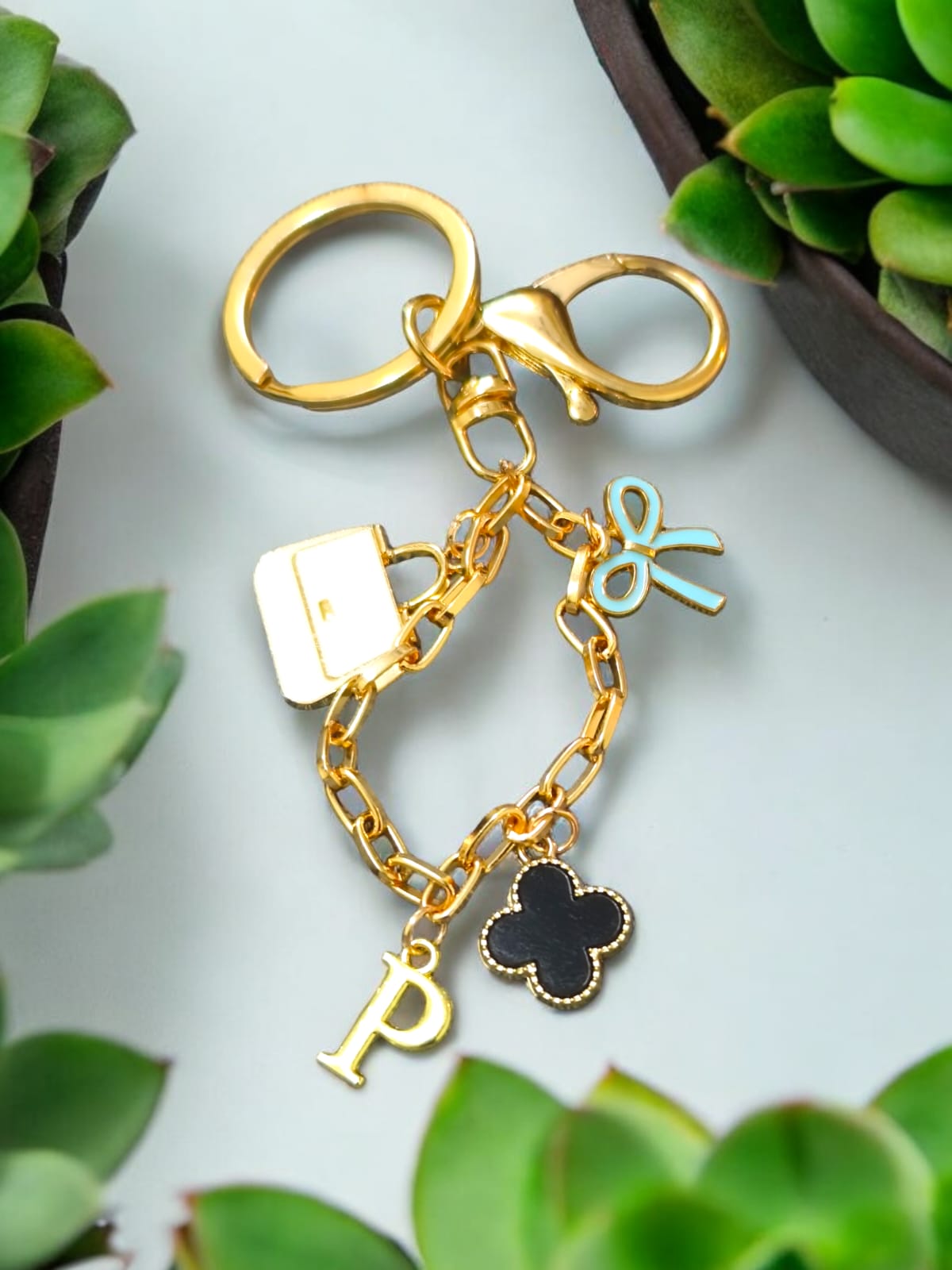 Create your own 4 Charm keychain