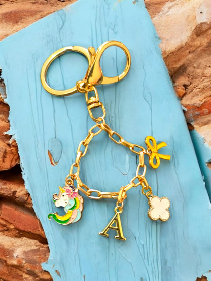 Create your own 4 Charm keychain