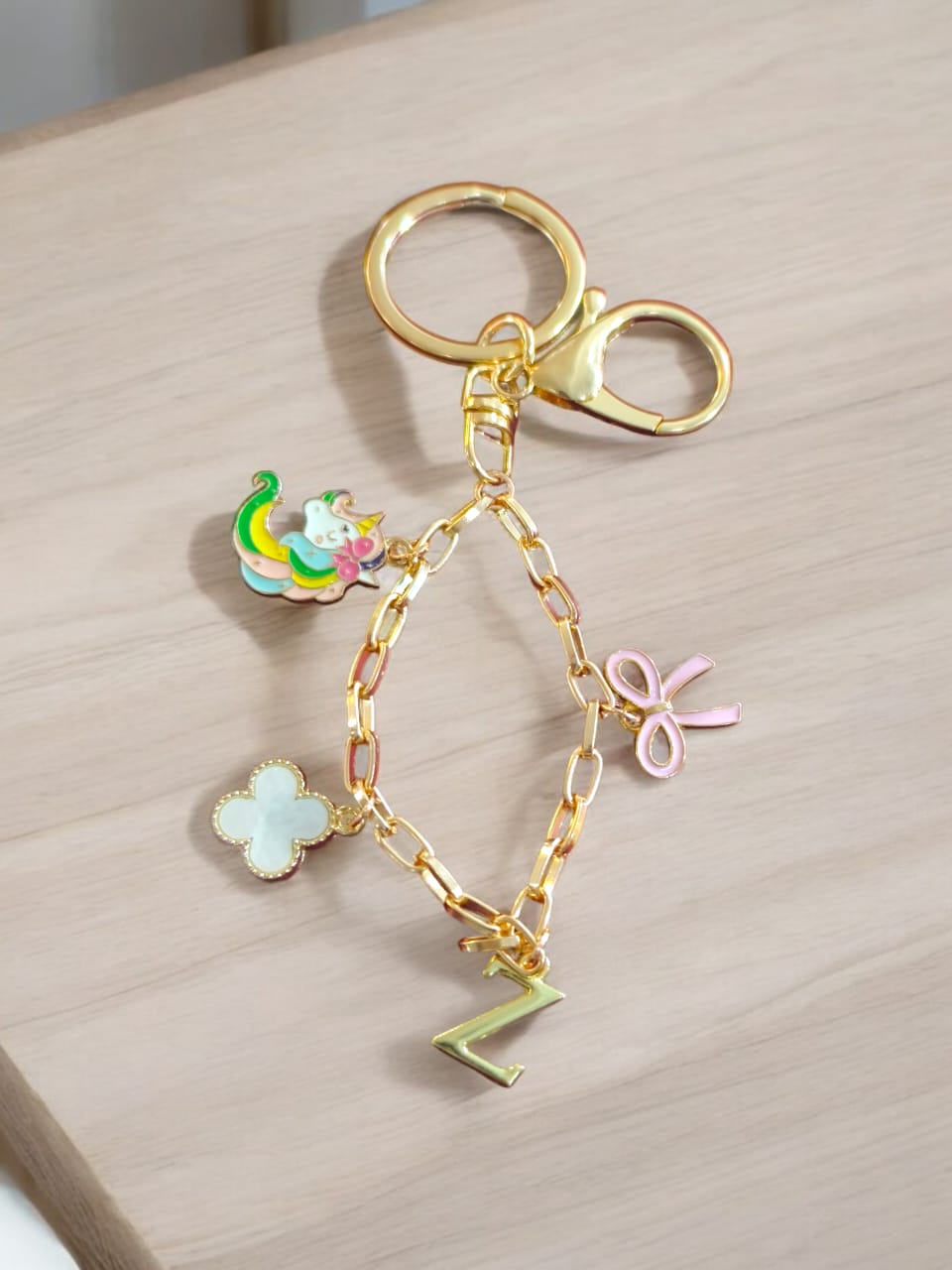 Create your own 4 Charm keychain